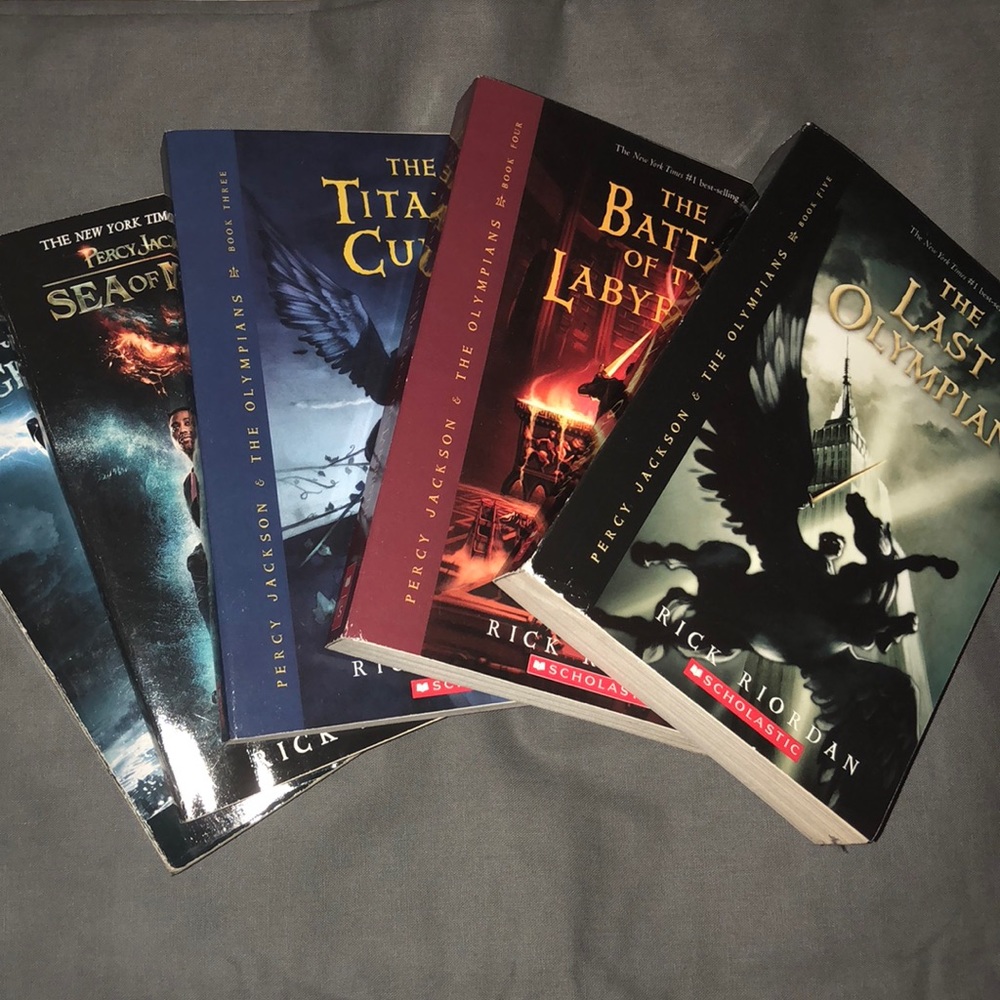 Percy Jackson Full Book Set